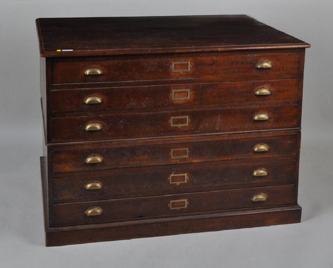 Georgian Mahogany Map Cabinet Nov 30 2018 Schwenke