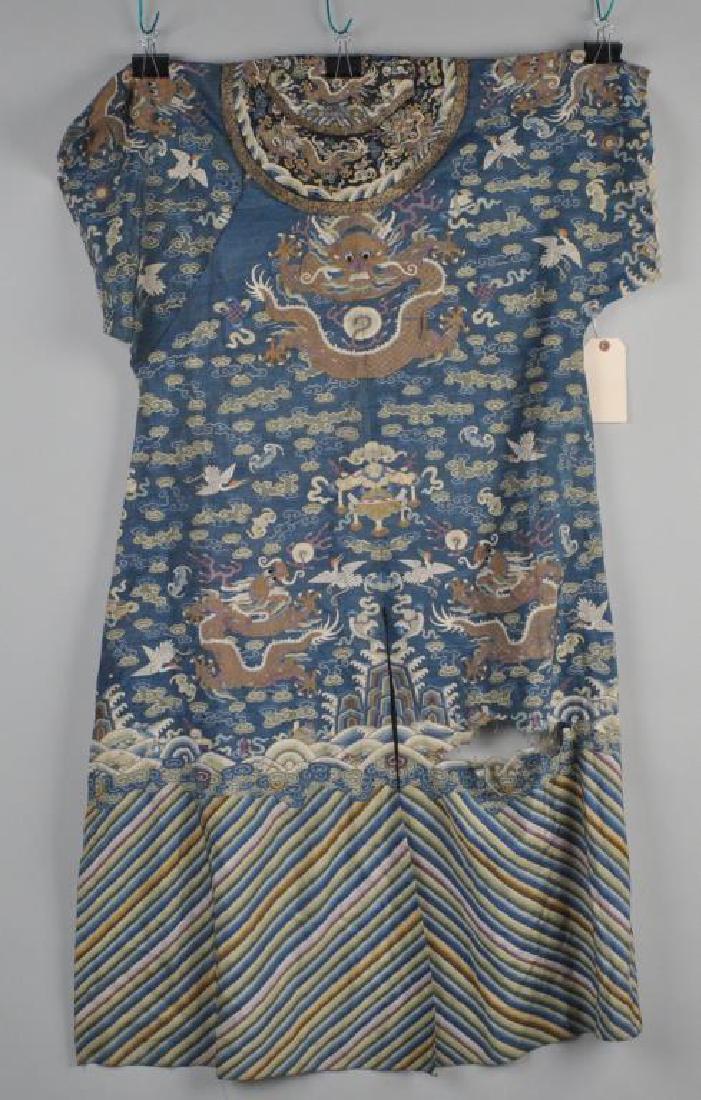 Chinese Silk Kesi Robe Fragment (1 of 7)