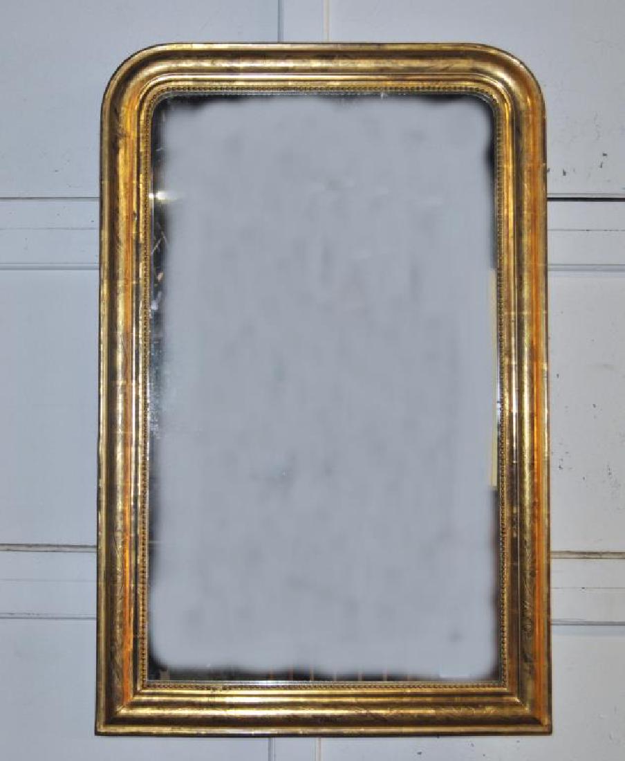 French 19th Century Ornate Gilt Mirror (1 of 7)