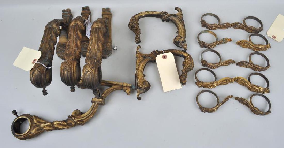 Group French Dore Bronze Drapery Hardware (1 of 5)