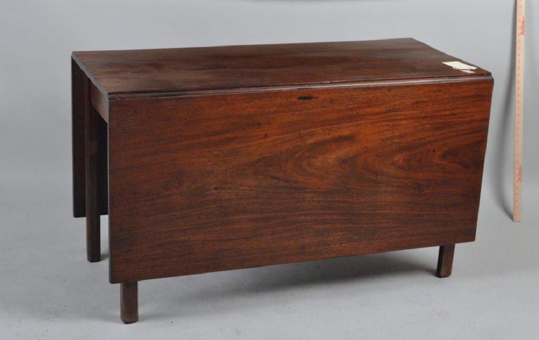 Chippendale Mahogany Drop Leaf Dining Table (1 of 5)