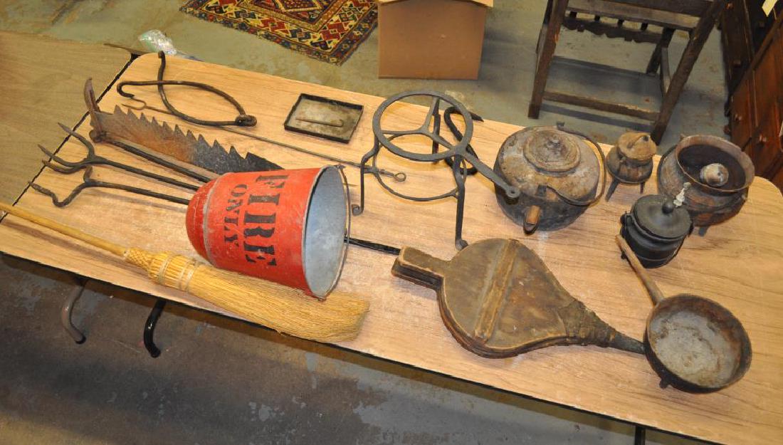 Group of Sixteen Fireplace Accessories (1 of 3)