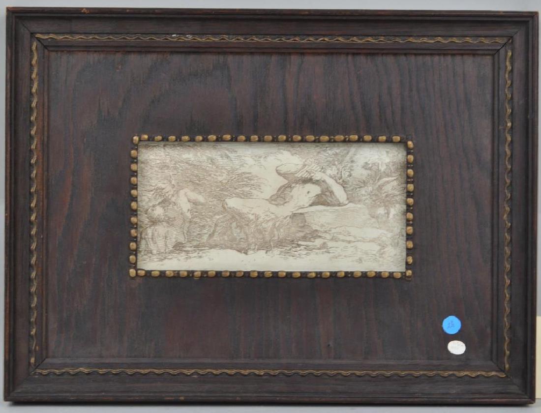 Salvator Rosa, Piping Satyr (Pan and Two Fauns) (1 of 3)