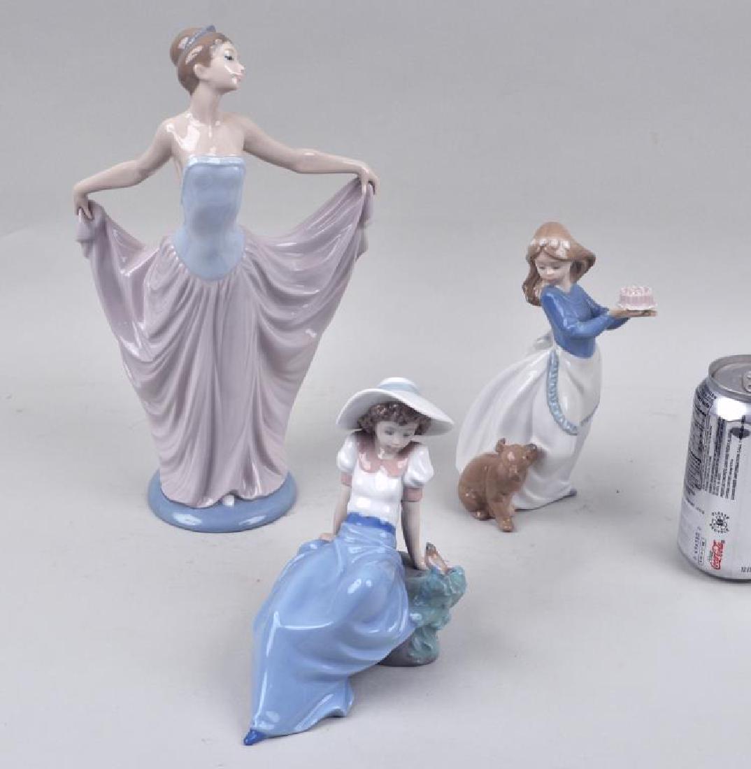 Group Three Lladro Figurines of Young Girls (1 of 3)