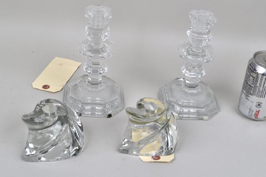 Two Pair Crystal Candlesticks (1 of 9)
