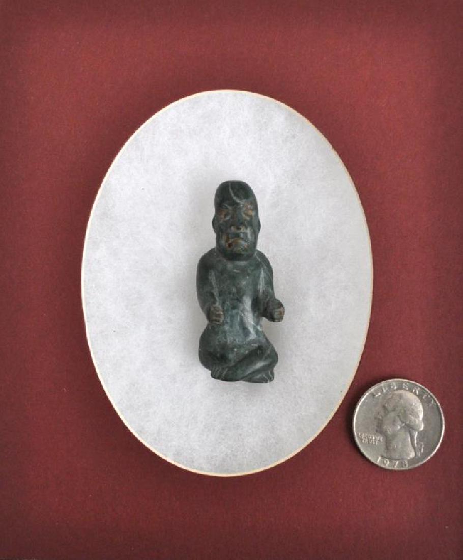 Pre Columbian Style Carved Hardstone Figure (1 of 6)