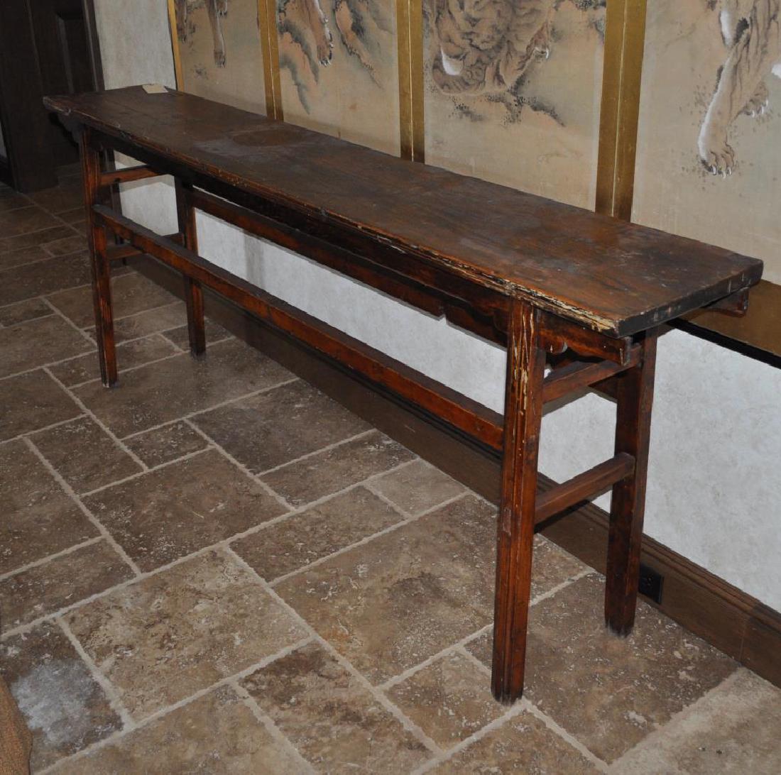 Chinese Rustic Wood Altar Table (1 of 6)