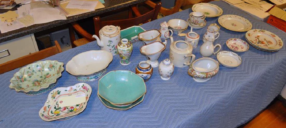 Large Estate Group Chinese Famille Rose Wares (1 of 16)