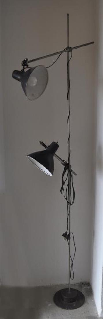 Modern Two Light Standing Floor Lamp (1 of 3)