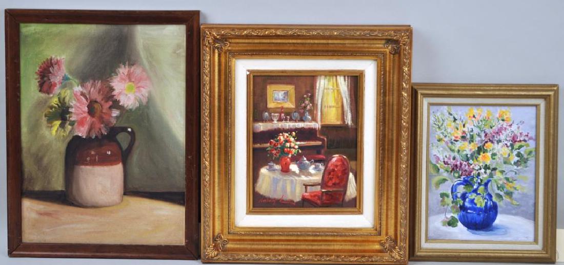 Group Three Floral Theme Artworks (1 of 5)