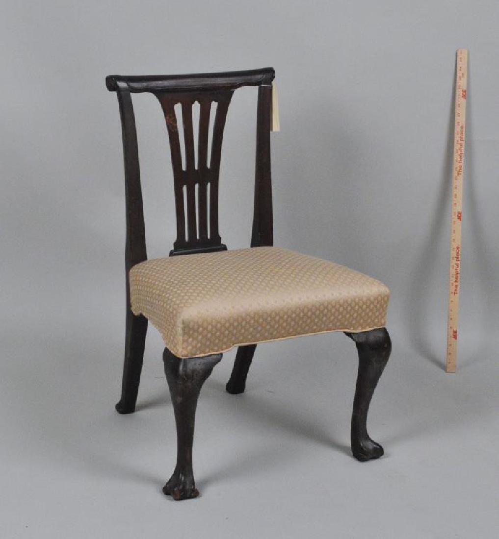 George III Carved Mahogany Side Chair (1 of 6)