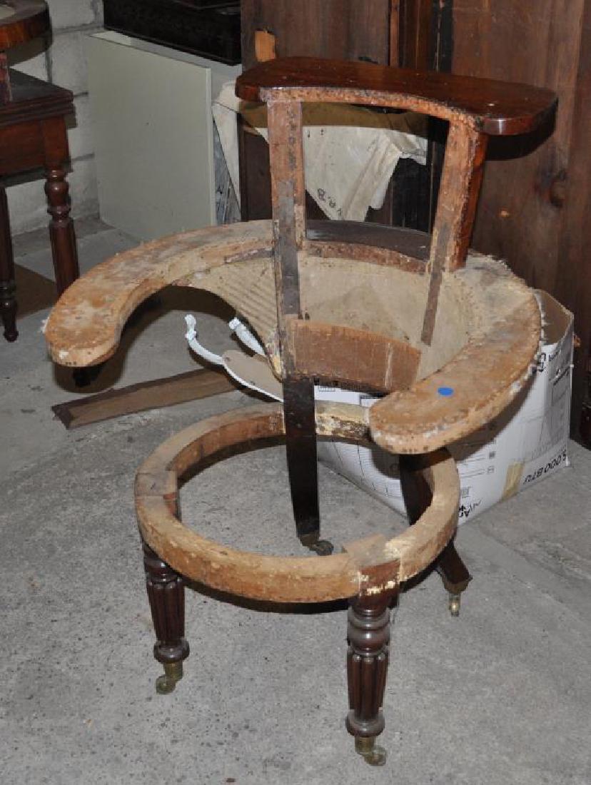 Regency Mahogany Cockfighting Chair Frame (1 of 2)