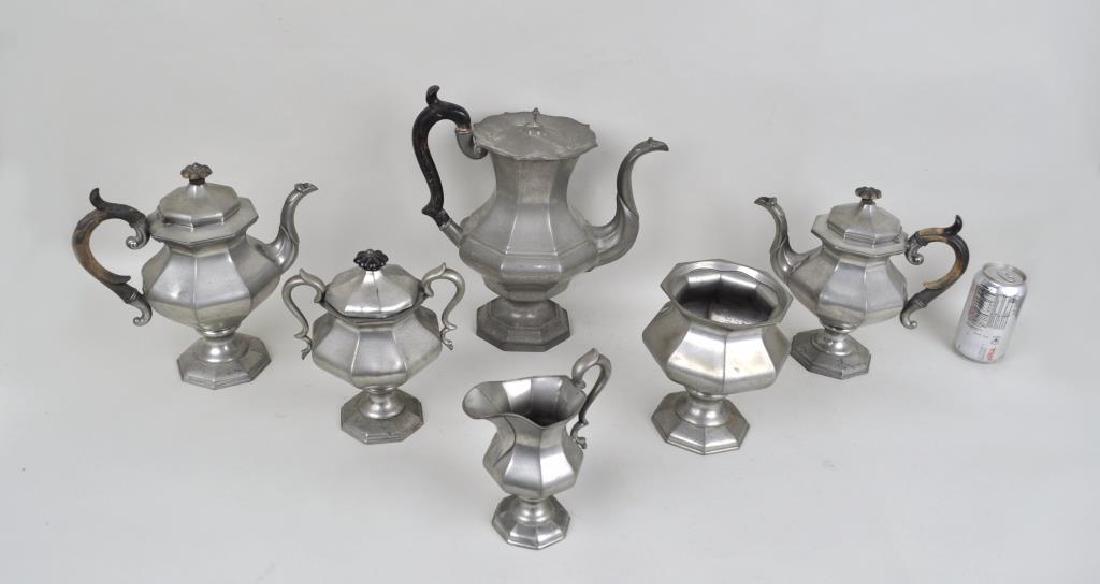 James Dixon & Sons Pewter Tea Service (1 of 4)