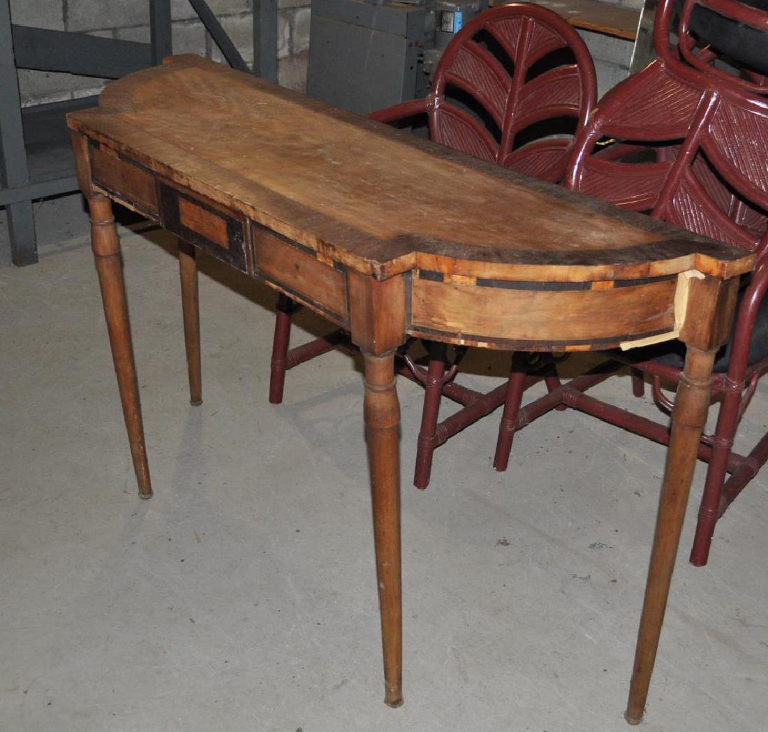 Adam Style Satinwood Console Table (1 of 4)