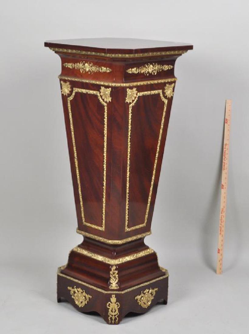 French 18th C. Style Urn Stand w/Gilt Metal Mounts (1 of 3)