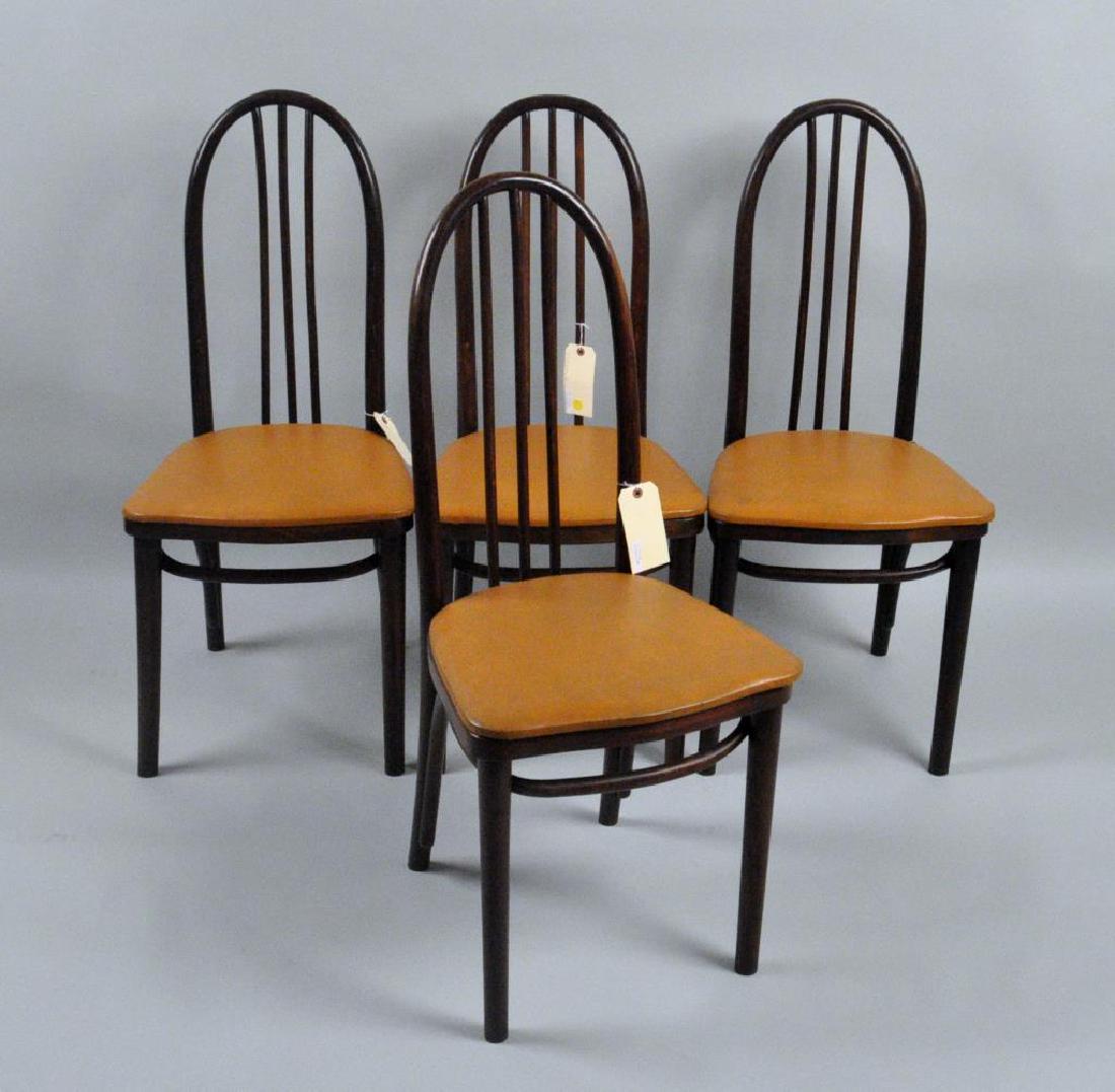 Set Four Thonet No. 21 Bentwood Side Chairs (1 of 7)