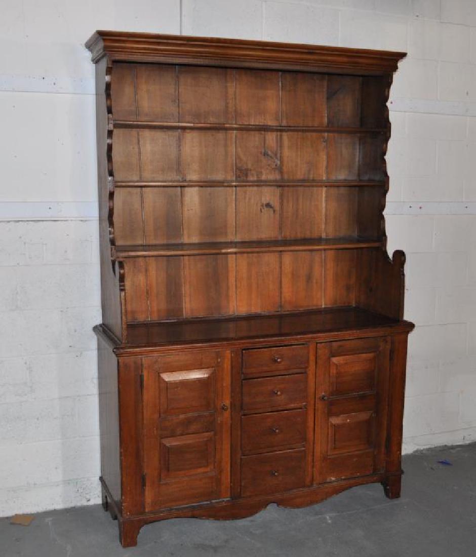 Pennsylvania Chippendale Pewter Cupboard (1 of 5)