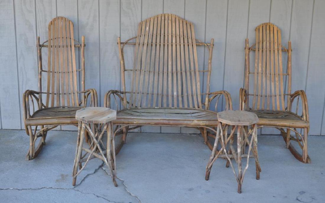 Five Piece "Twig" Furniture Group (1 of 7)