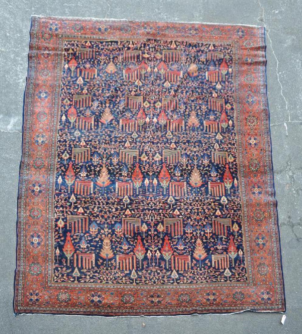 Persian Room Size Garden Design Rug (1 of 11)