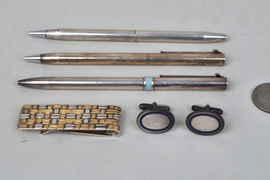 Five Tiffany & Co. Sterling Men's Items (1 of 1)