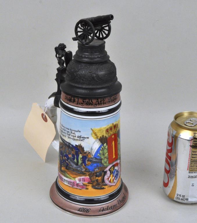 German Regimental Stein (1 of 6)