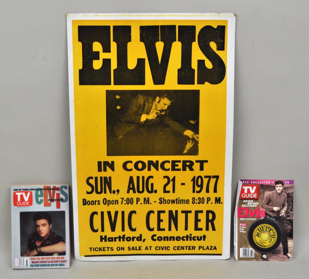 Group Three Elvis Presley Memorabilia Items (1 of 5)