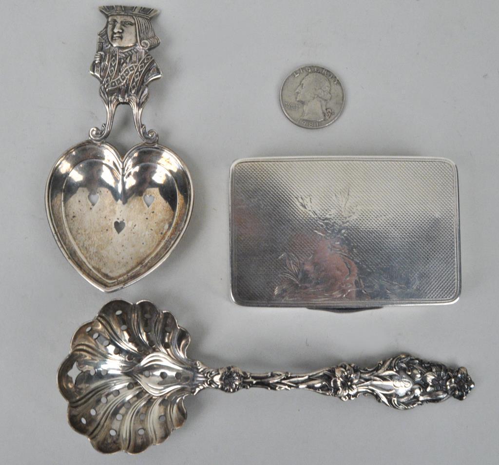Group Three Small Sterling Silver Items (1 of 4)