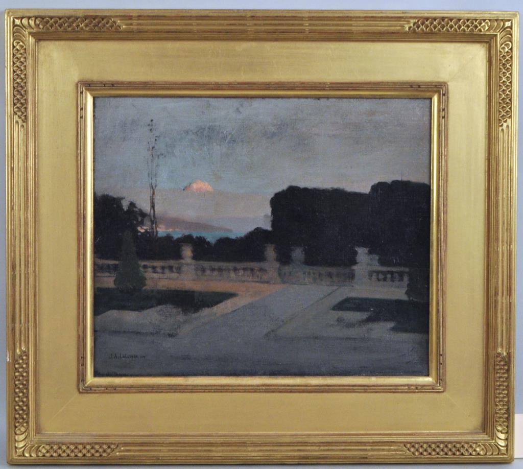 J. A. LaLuvein O/C Terrace Cote D'Azur, 1909 (1 of 3)