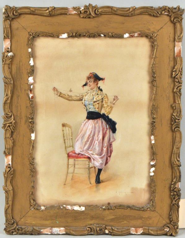 Eugene Grivaz, Lady With Top W/CP (1 of 3)