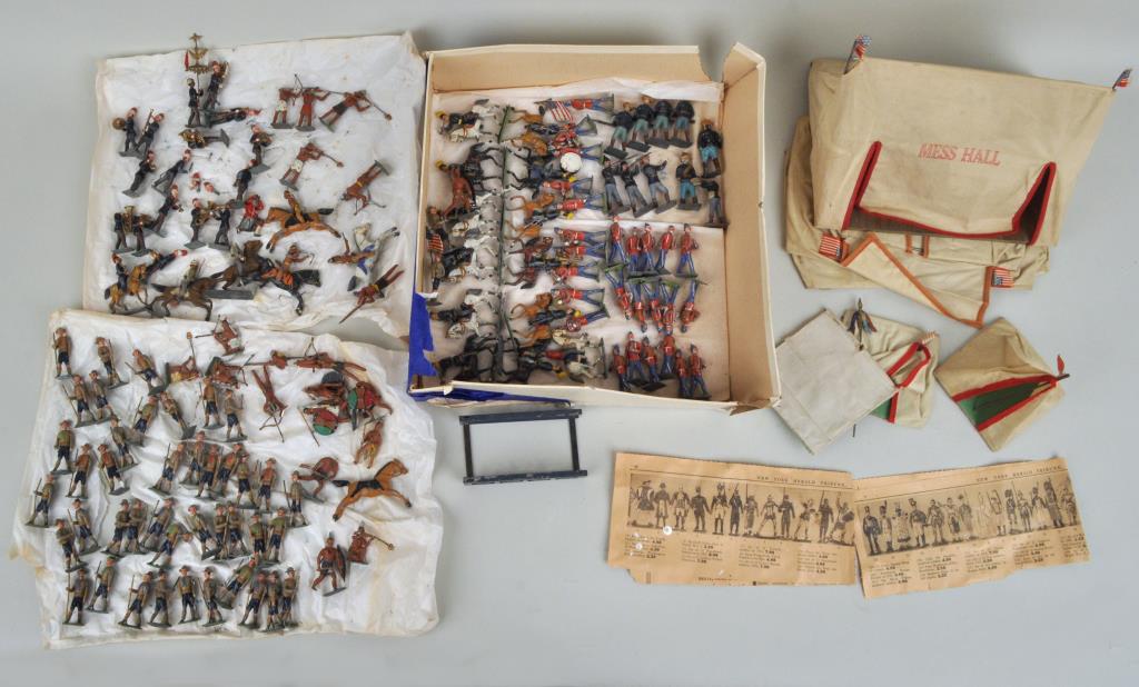 Group of Various Lead Soldiers & Encampment (1 of 4)