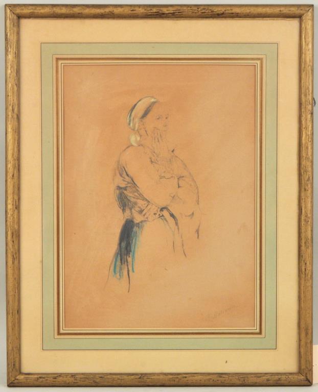 Philip Andreevich Maliavin, "Peasant Woman" MM/P (1 of 3)