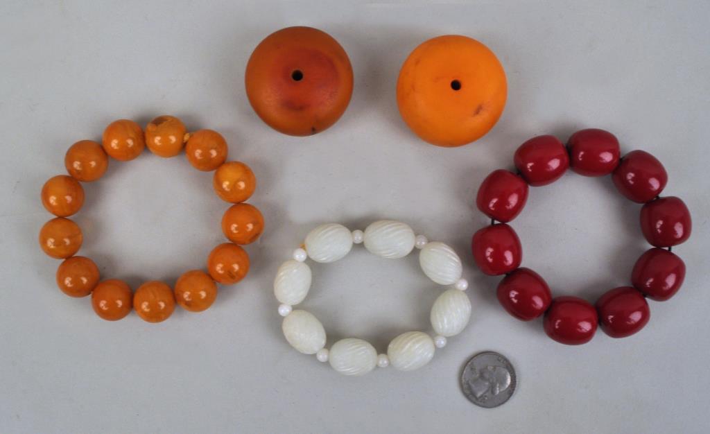 Estate Lot Five Pieces of Chinese Jewelry (1 of 1)