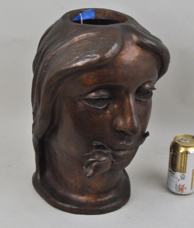 After Otto Gutfruend, Bronze "Girl with Rose" (1 of 5)