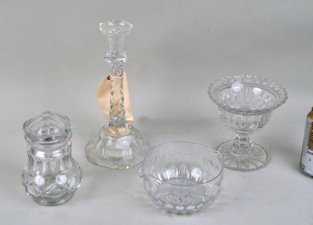 Group Four Cut Glass Items (1 of 1)