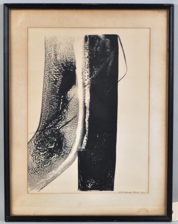 Toko Shinoda, Framed Lithograph (1 of 2)
