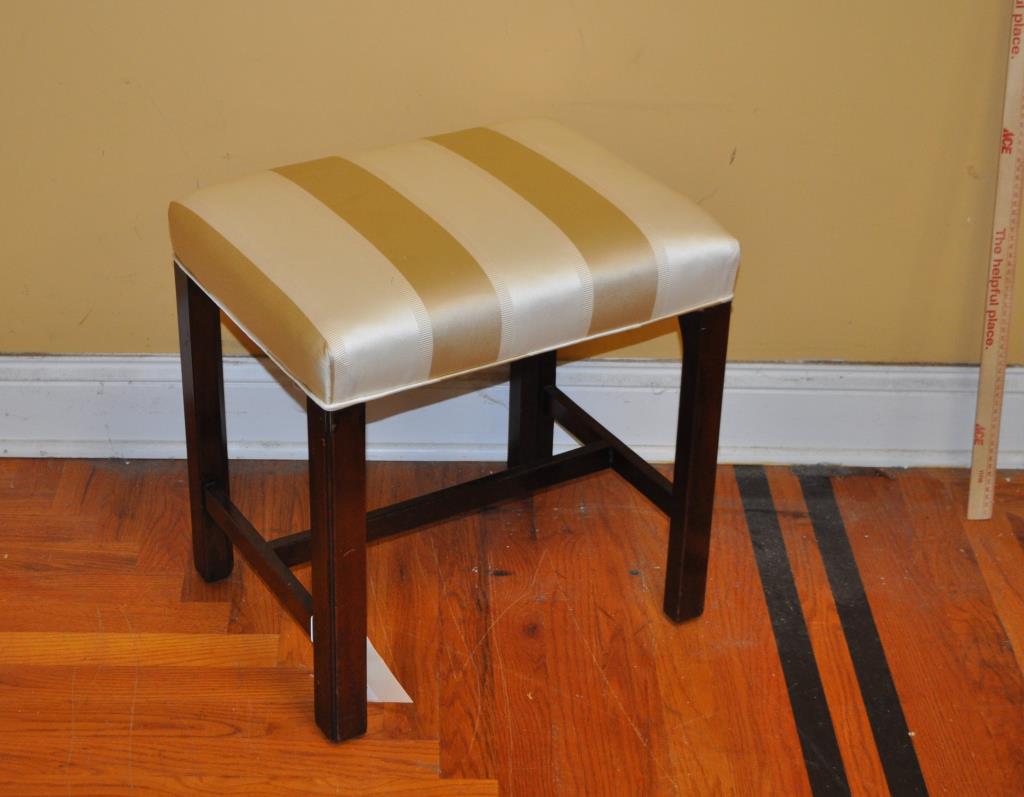 Chippendale Mahogany Footstool (1 of 3)