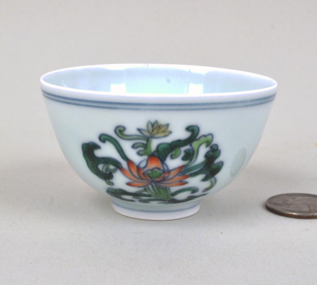 Small Chinese Doucai Bowl (1 of 4)