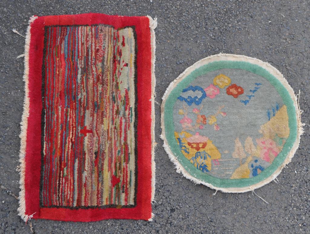 Two Chinese Wool Mats (1 of 2)