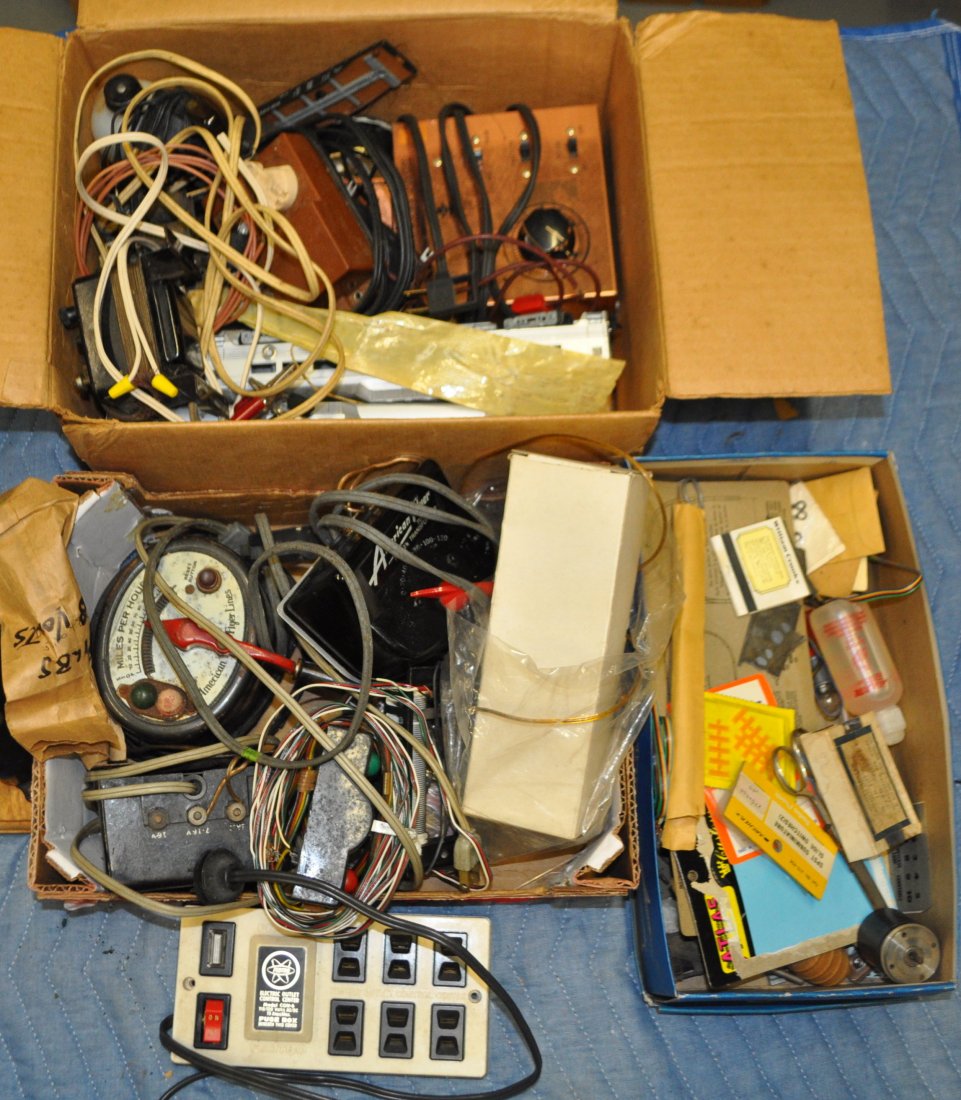 Group Vintage Model Train Transformers (1 of 4)