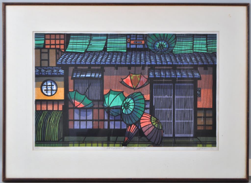 Clifton Karhu Woodblock Print (1 of 4)