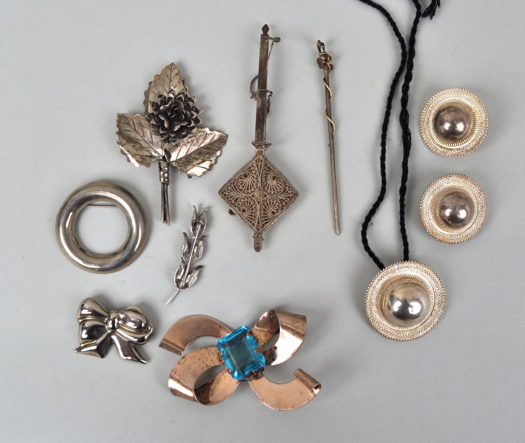 Group Assorted Sterling Silver Jewelry (1 of 4)