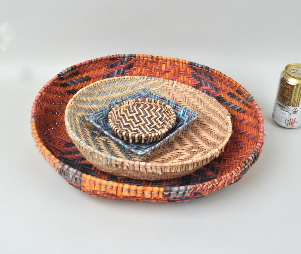 Four Vintage Hopi Baskets (1 of 3)