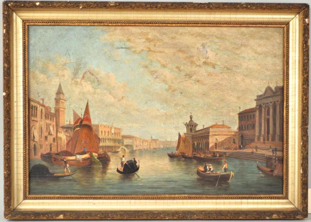 Pollentine, View of the Grand Canal, Venice O/C (1 of 6)