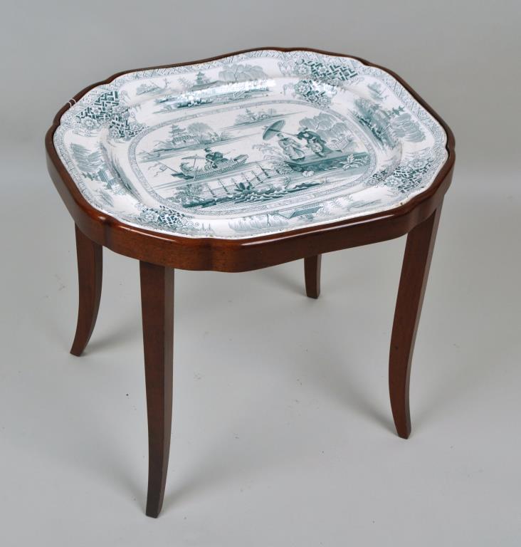 Staffordshire Platter Tray Table (1 of 4)