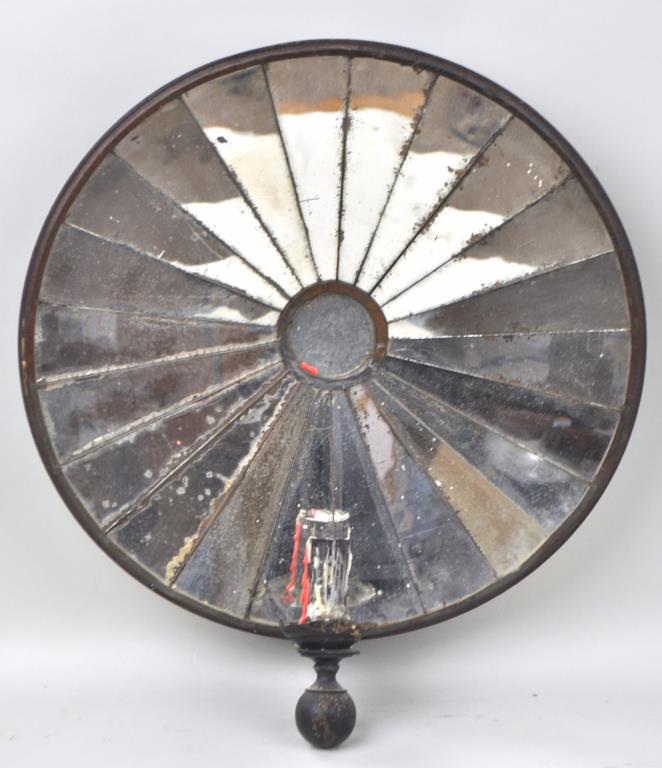 Mirrored Tin Single Wall Sconce (1 of 6)