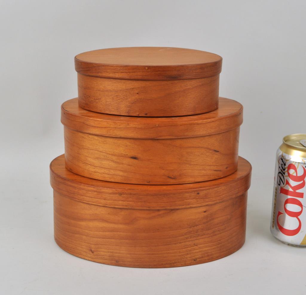 Group Three Shaker Style Oval Nesting Boxes (1 of 4)