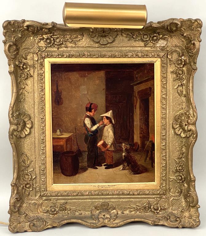 C. Riley, "The Drummers Reward" O/C (1 of 6)