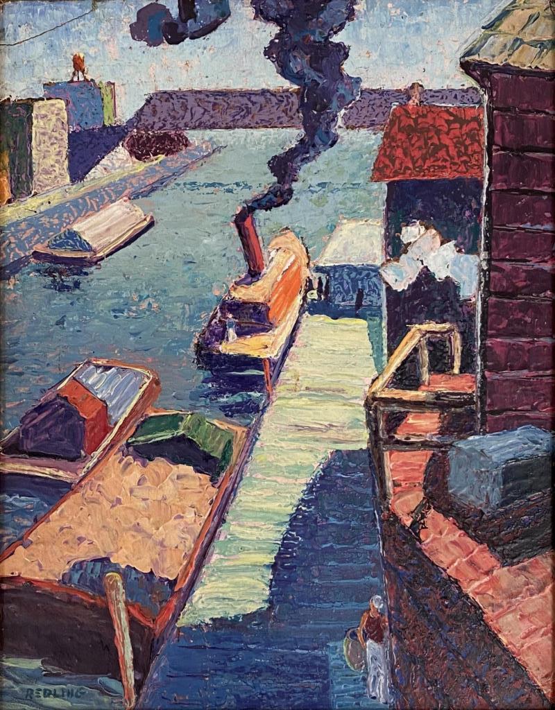 George Redling, MCM Abstract Harbor View (1 of 5)