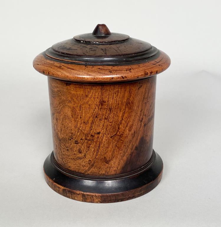 Victorian Burl Treenware String Holder (1 of 5)