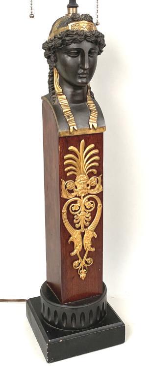 Neoclassical Caryatid Form Table Lamp (1 of 8)